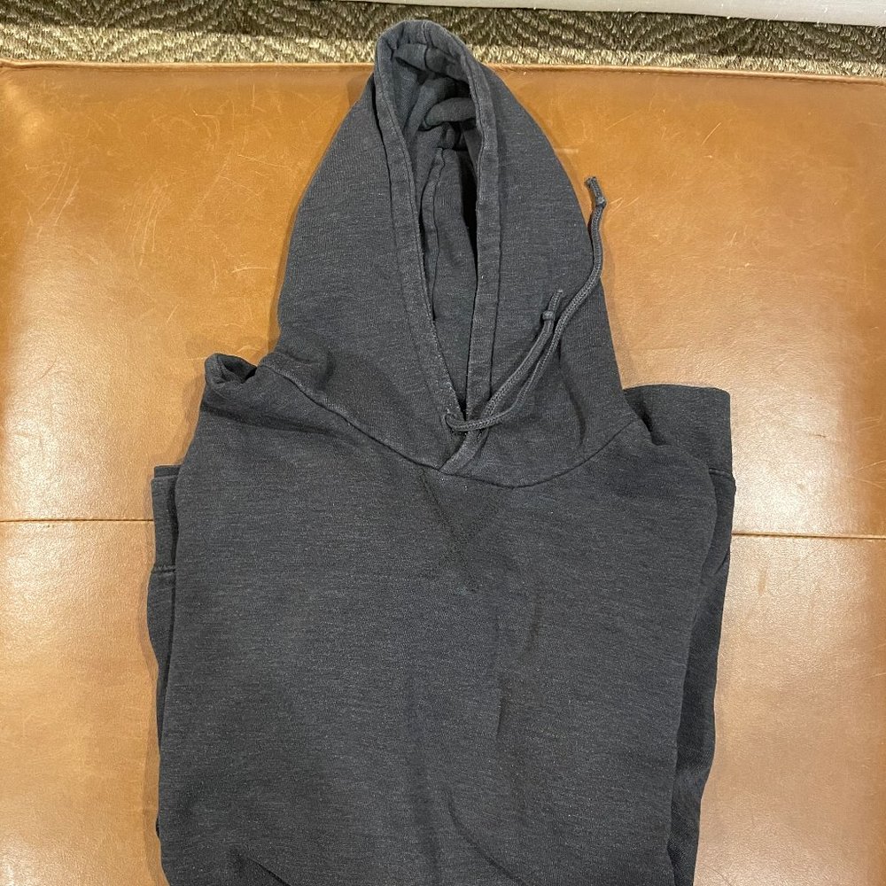 Threads 4 Thought Gray Hooded Sweatshirt - Slim Fit Large